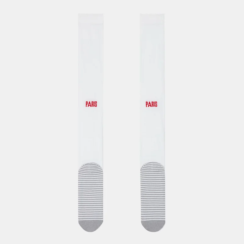 Nike White Men's Paris Saint-Germain Strike Goalkeeper Football Over-The-Calf Socks for Men | Best Price UAE