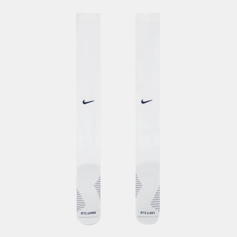 Nike White Men's Paris Saint-Germain Strike Goalkeeper Football Over-The-Calf Socks for Men | Best Price UAE