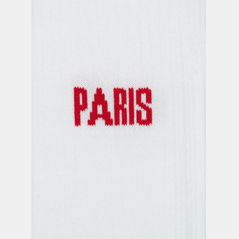 Nike White Men's Paris Saint-Germain Strike Goalkeeper Football Over-The-Calf Socks for Men | Best Price UAE
