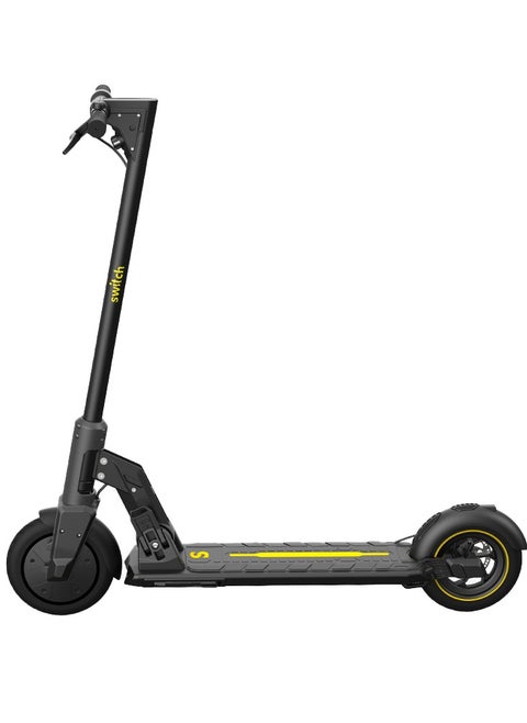 Es-B110 E-Scooter Black - 350W Motor, 25 Km/H Speed, Rear Suspension, Led Front & Rear Lights, Smooth & Safe City Riding