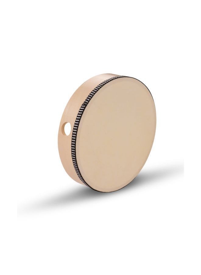 NIBEMINENT Wooden Hand Drum Percussion 8-Inch  - Image 4