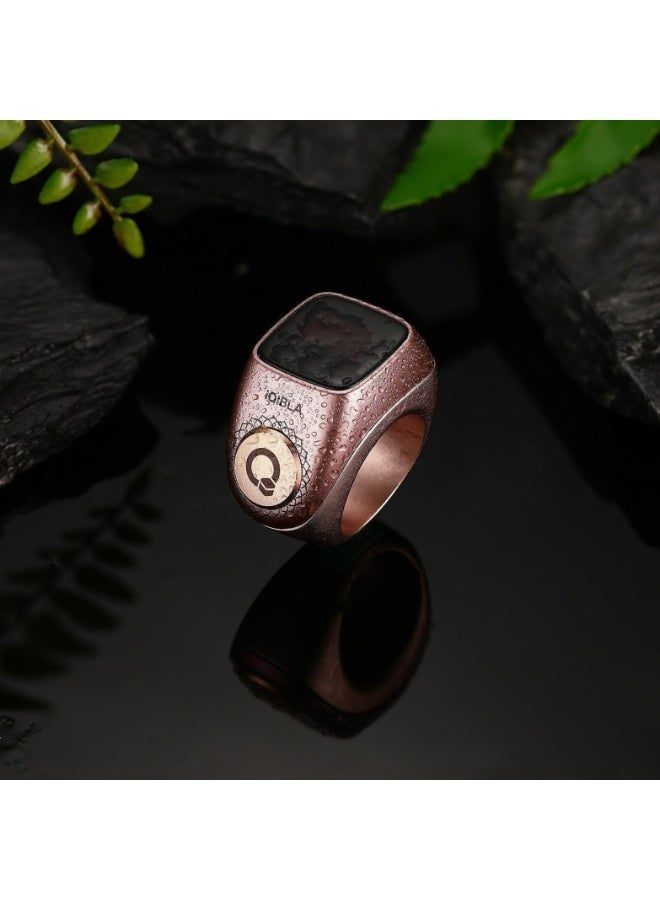 iQIBLA Tasbih Zikr Flex Pro Ring (Waterproof), F04 Metal Tasbih Counter Ring, Sizes 3 In 1 (18,20,22mm) - Image 1