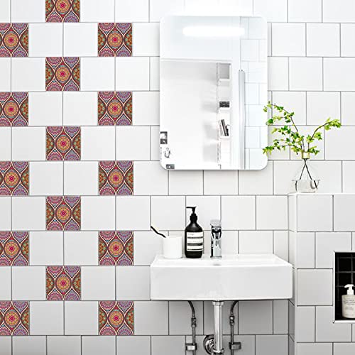 Paper Plane Design Tile Sticker Size 4 inch x 4 inch x 24pcs (A) - Image 3