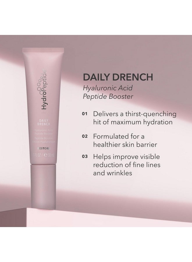 هيدرو بيبتايد مصل معزز للببتيد بحمض الهيالورونيك ديلي درينش 1 أونصة (قد تختلف التعبئة) - Image 2