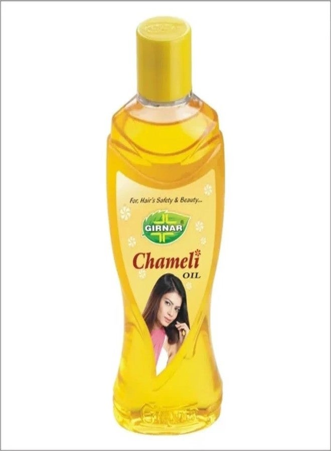 Girnar Chameli Oil with Natural Extracts Hair Growth Organic Jasmine Hair Oil 200ml - Image 1