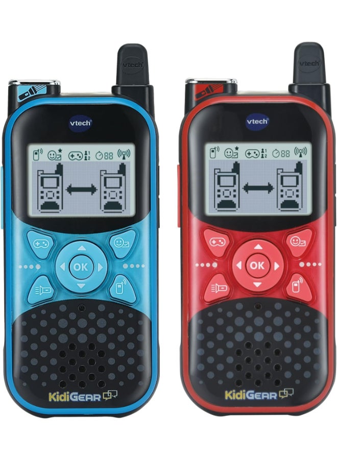 vtech KidiGear Walkie Talkies Explorer – Kids' indoor and Outdoor Walkie Talkies with Secure Digital Connection, Torch, Voice Effects, Animations & Games | Toy for Ages 5–7+ - Image 3