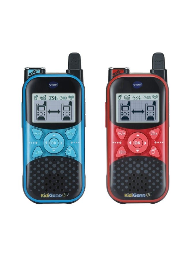 vtech KidiGear Walkie Talkies Explorer – Kids' indoor and Outdoor Walkie Talkies with Secure Digital Connection, Torch, Voice Effects, Animations & Games | Toy for Ages 5–7+ - Image 5