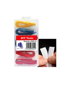 30PCS Multi-Color Cable Management, Hook and Loop Reusable Fastening Wire Ties Cable Organizer, Self Gripping Cords Tape Strap for House Hold Appliance Cable Managment