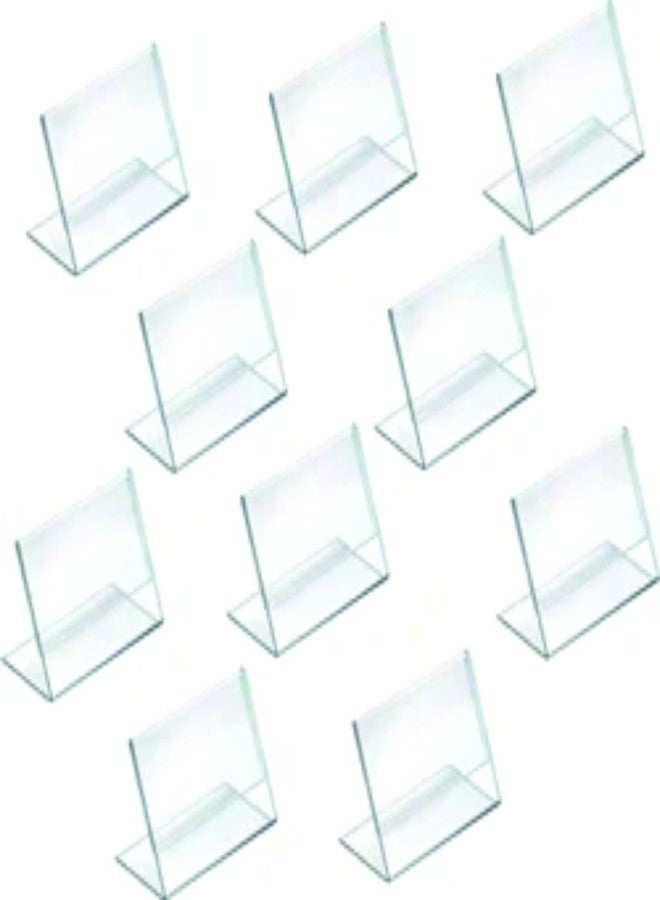 NEILL® Acrylic Display Holder Stand, Size-A7 (2.9"x4.1"), pack of 6 Pcs, - Image 1