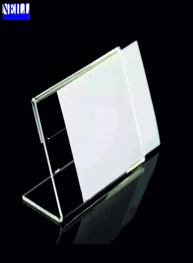 NEILL® Acrylic Display Holder Stand, Size-A7 (2.9"x4.1"), pack of 6 Pcs, - Image 5