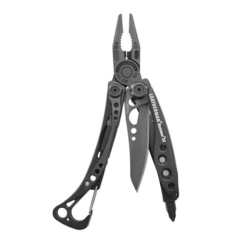 LEATHERMAN, Skeletool CX, 7-in-1 Lightweight, Minimalist Multi-Tool for Everyday Carry (EDC), Home, Garden & Outdoors, Onyx - Image 1