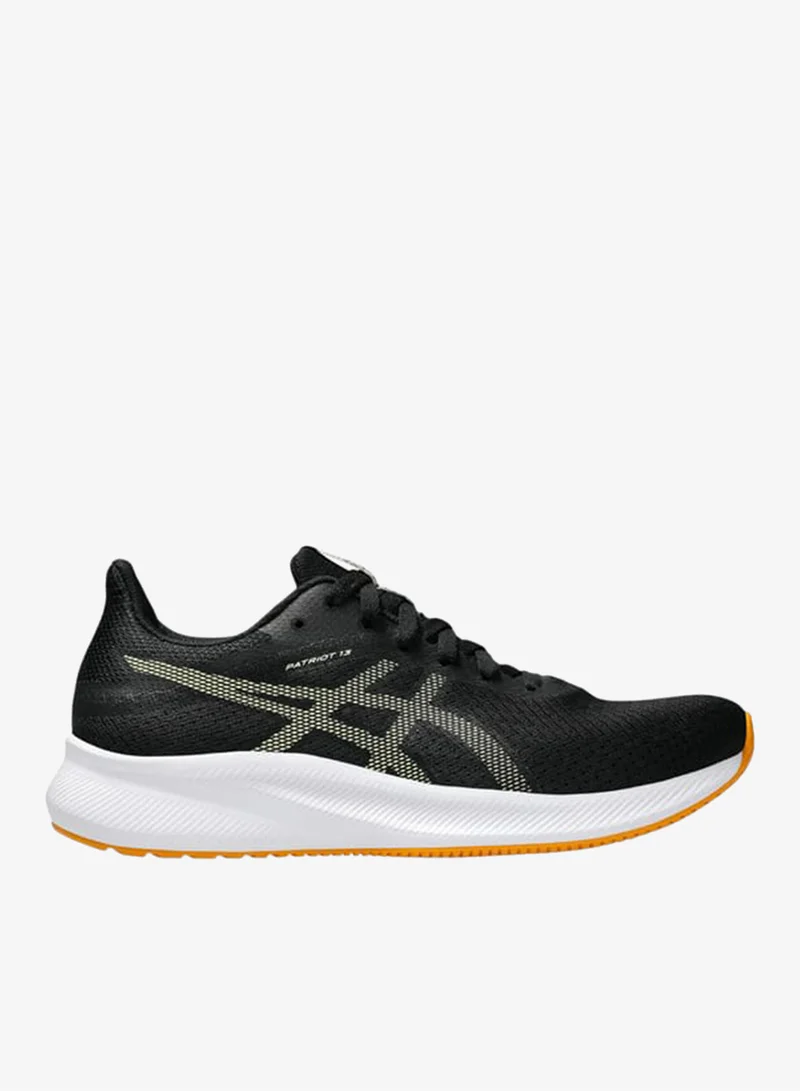 asics Men's Logo Detail Lace-Up Sports Shoes - Patriot 13