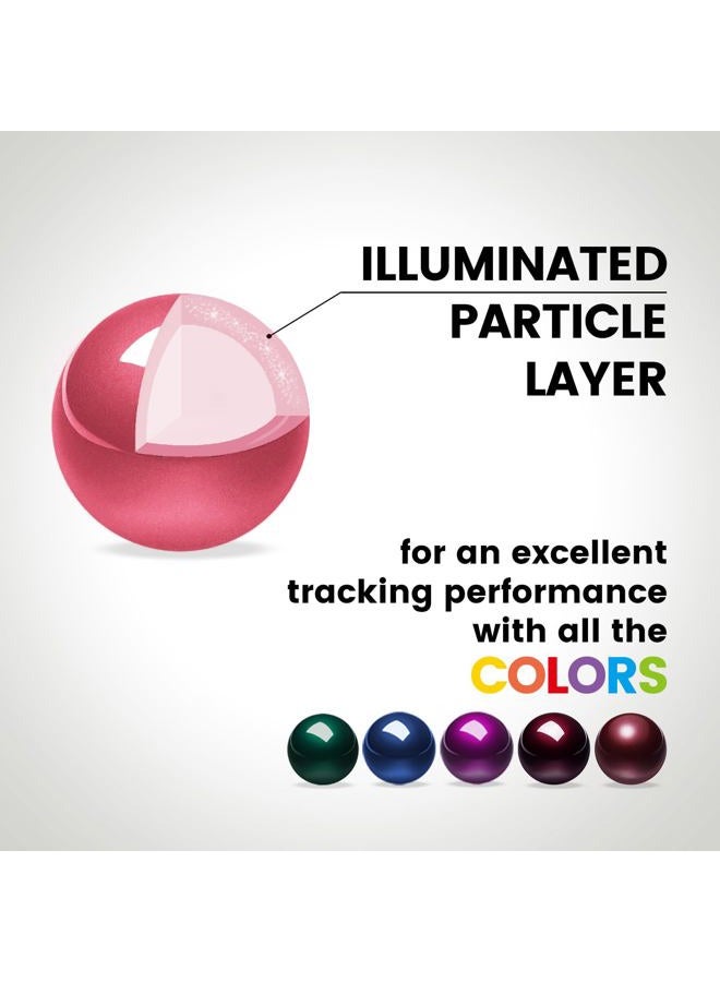 Perixx PERIPRO-303 1.34 Inches Trackball - Replacement Ball for M570, PERIMICE-517/520/717/720, and Other Compatible Trackball Mouse (Pink) - Image 2