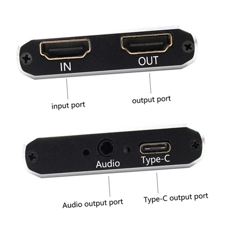 جهاز التقاط الفيديو بدقة 4K عبر منفذ USB للكاميرات الاحترافية (DSLR) للبث والتسجيل والألعاب - Image 3