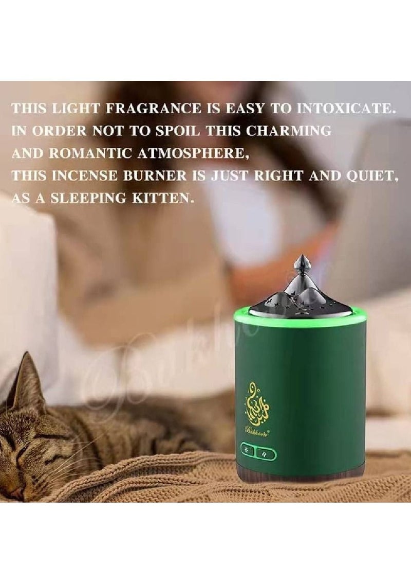 Bakhoor Electric Bukhoor Dukhoon Aroma Diffuser For Home Office Car Rechargeable Portable Mini USB Power Incense Burner  - Image 2