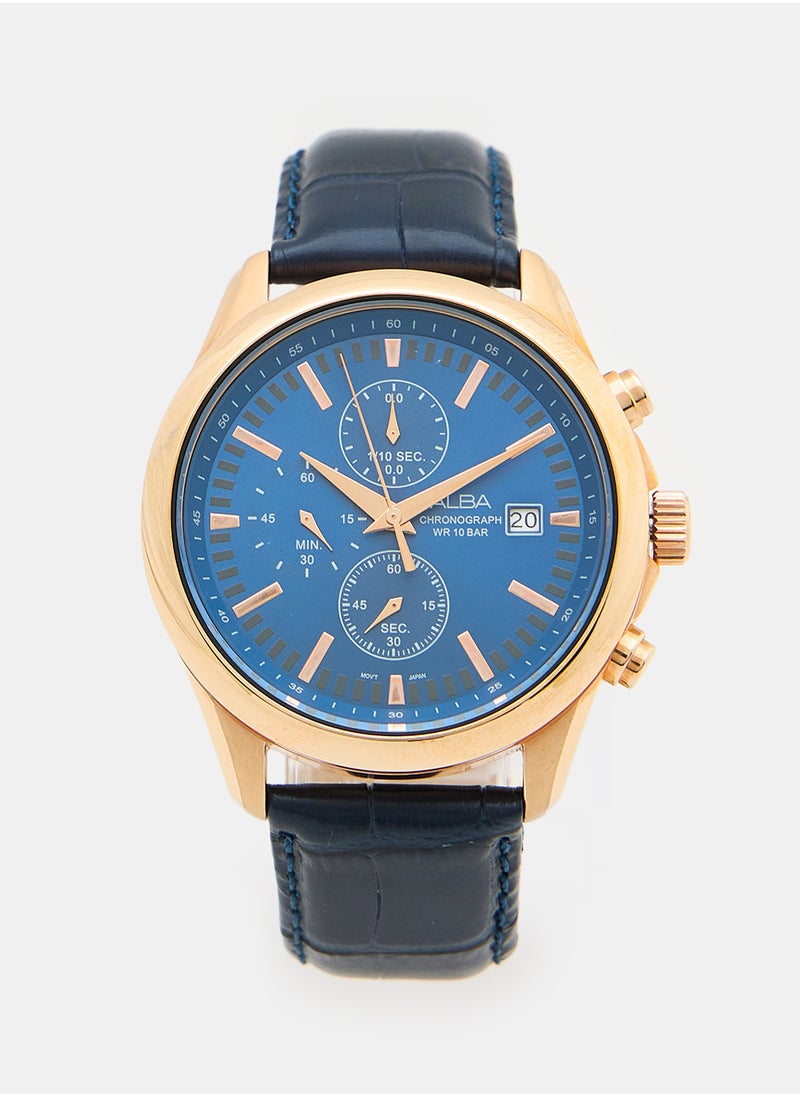 Alba Stainless Steel Analog Watch AM3698X1  - Image 1