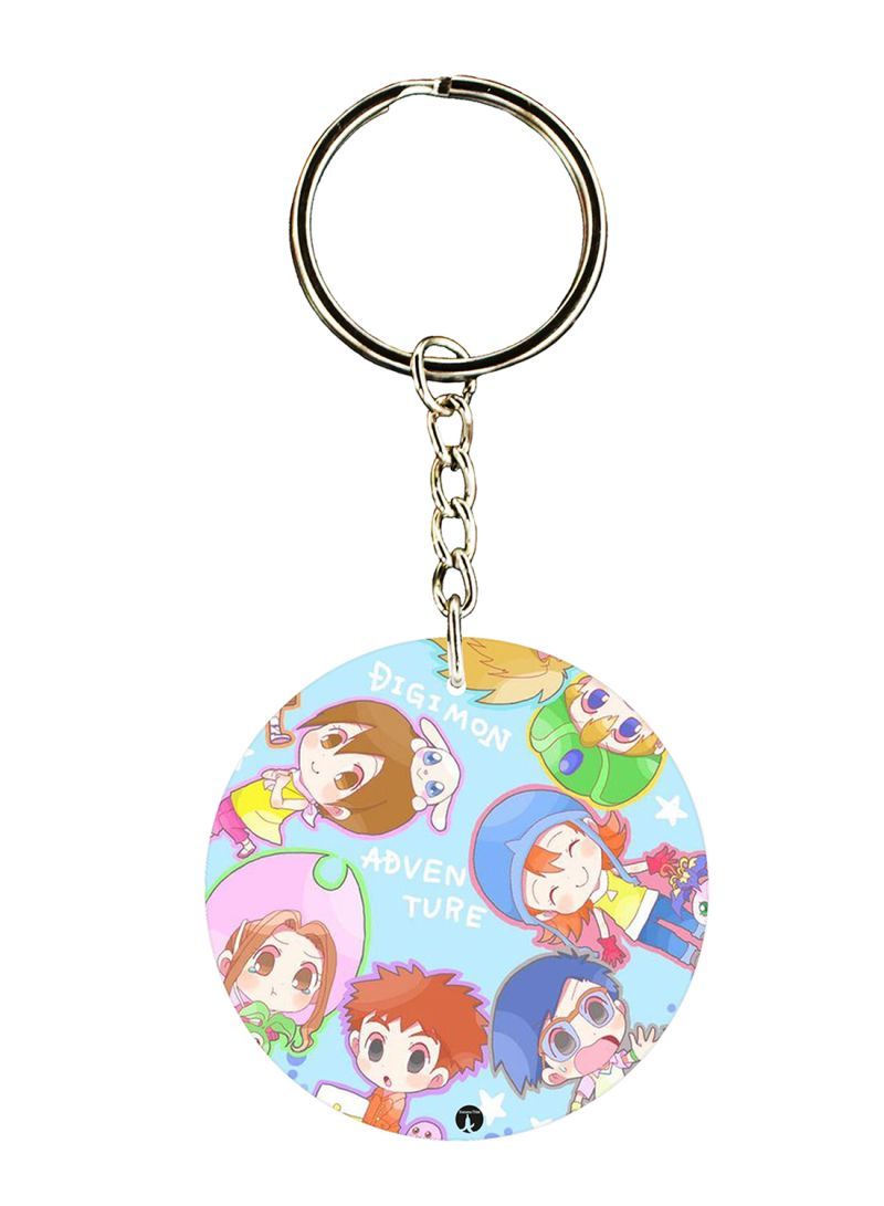 RKN The Anime Digimon Printed Keychain