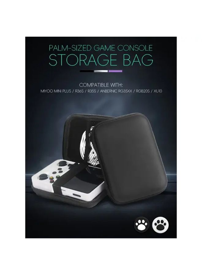 Waterproof Handheld Game Console Case With Organizer Pockets In White - Image 5