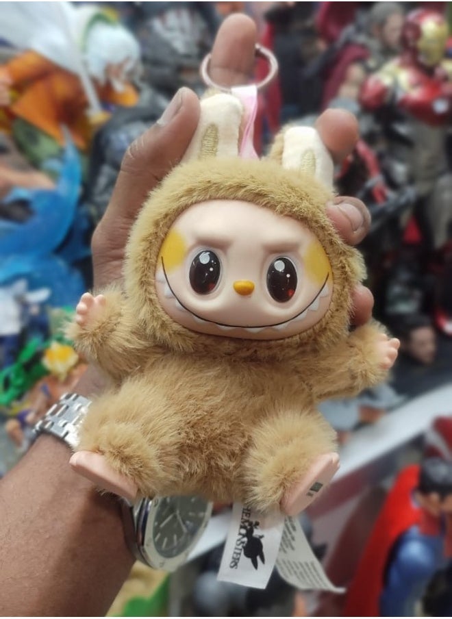 General LABUBU Doll, Plush Toy Set Vinyl Plush Hanging Card,Blind Box Figures La bubu, The Monsters Plush Toys for Modern Home Decor, Collectible Toy Set Seat  - Image 4