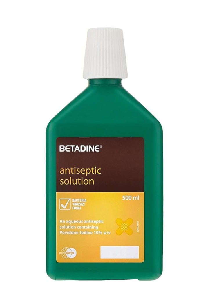 BETADINE Antiseptic Solution 500ml  - Image 1