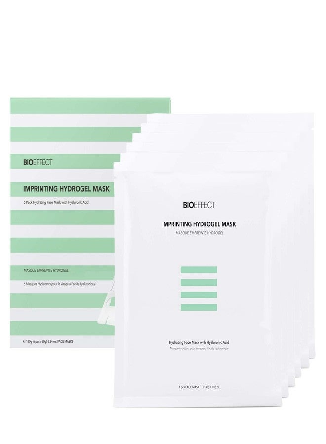 Bioeffect Imprinting Hydrogel Face Mask | Soothing Two-Part Hydrogel Mask for Intense Hydration, Plumper & Smoother-Looking Skin, 6 Masks - Image 1