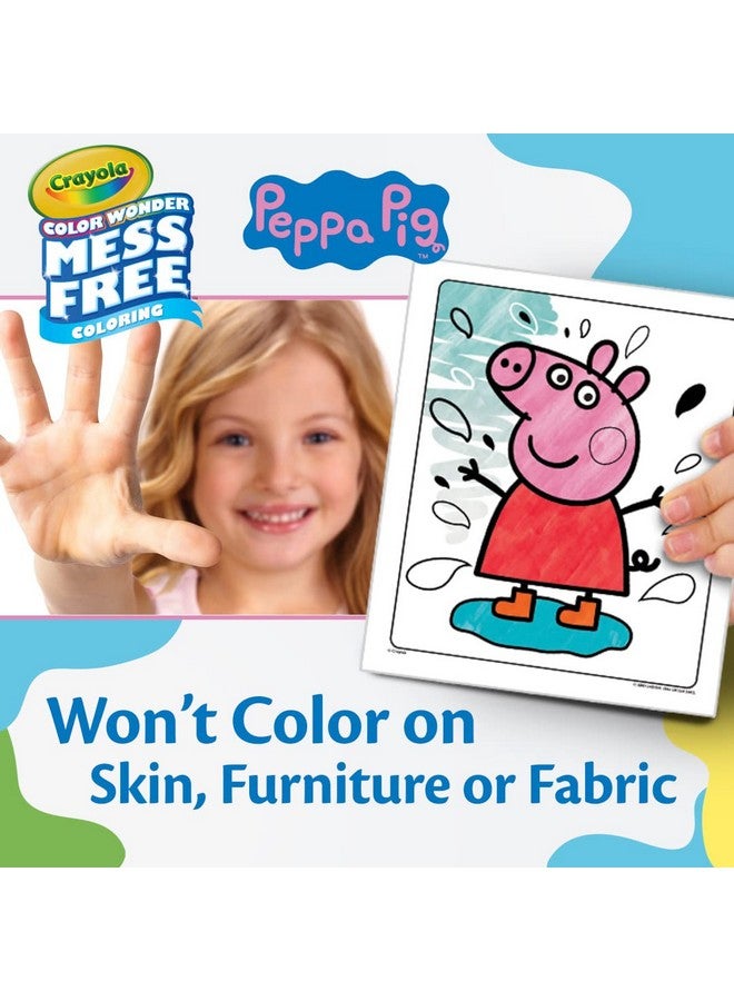 كرايولا مجموعة أنشطة تلوين بيبا بيغ من كرايولا، صفحات تلوين بيبا بيغ سهلة للأطفال الصغار، ألعاب بيبا بيغ، هدايا للأطفال الصغار - Image 5