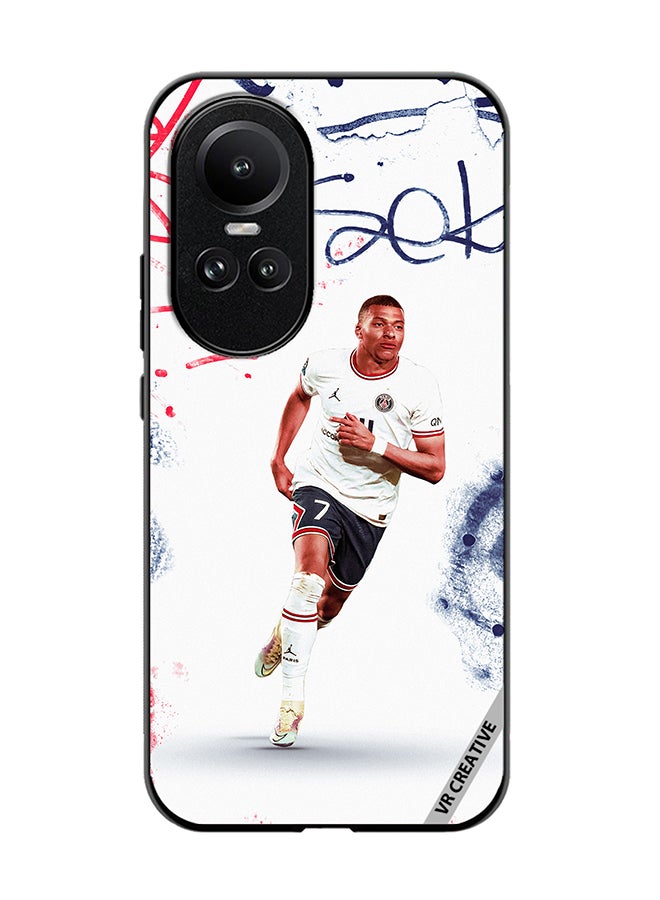 VR CREATIVE Protective Case Cover For Oppo Reno 10 Mbappe Design Multicolour - Image 1