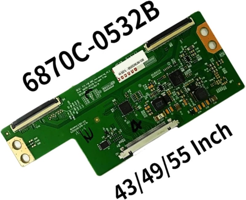 لوحة لتلفزيون LG مقاس 43 و49 و55 بوصة V15 بدقة FHD، متوافقة مع موديلات DRD 6870C-0532A و6870C-0532B و6870C-0532C (55 بوصة) - Image 3