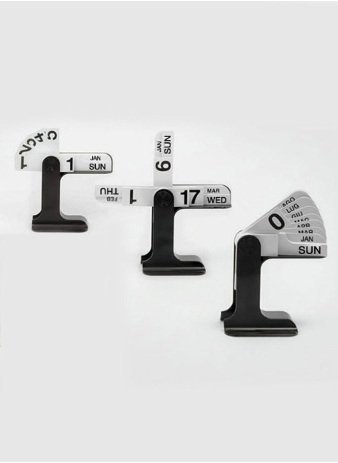 INSENSE Creative perpetual calendar, Nordic Ins design desktop calendar flip calendar creative simple modern living room decoration office stationery  - Image 2