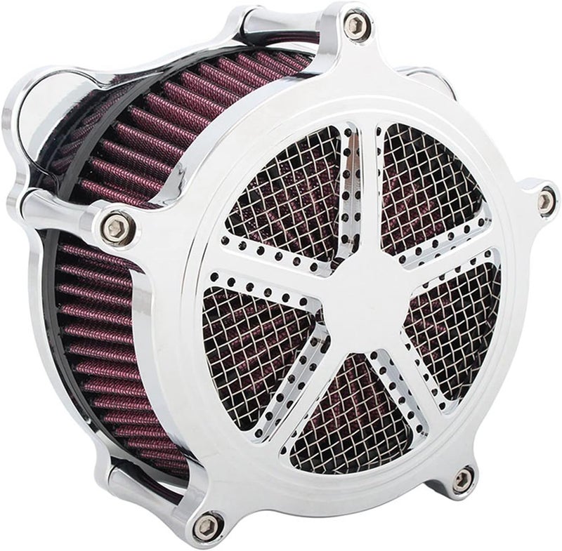 DEMULAX CNC Air Cleaner Intake Kit for Harley Motorcycles - Image 1