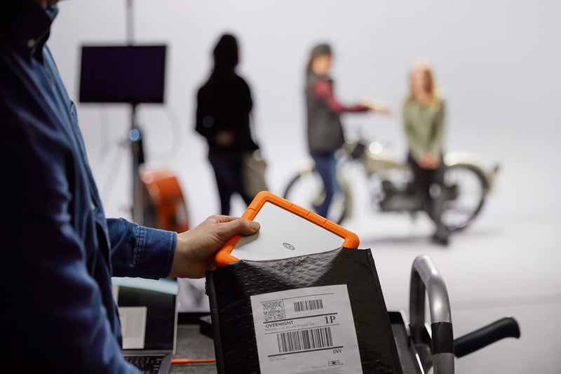 LaCie Rugged Raid Shuttle 8TB External Hard Drive Portable HDD - USB-C USB 3.0 Compatible, Drop Shock Dust Water Resistant, for Mac and PC Computer Desktop Laptop, 1 Mo Adobe CC (STHT8000800) - Image 3