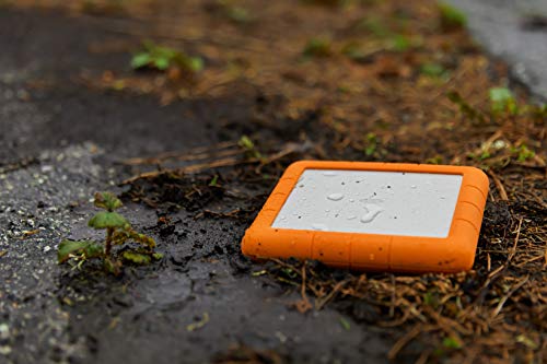 LaCie Rugged Raid Shuttle 8TB External Hard Drive Portable HDD - USB-C USB 3.0 Compatible, Drop Shock Dust Water Resistant, for Mac and PC Computer Desktop Laptop, 1 Mo Adobe CC (STHT8000800) - Image 5