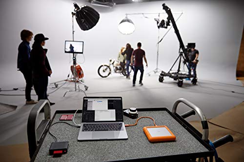 LaCie Rugged Raid Shuttle 8TB External Hard Drive Portable HDD - USB-C USB 3.0 Compatible, Drop Shock Dust Water Resistant, for Mac and PC Computer Desktop Laptop, 1 Mo Adobe CC (STHT8000800) - Image 4