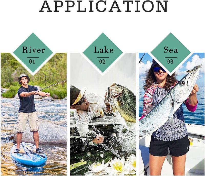 TRUSCEND Easy Catch Swimmax, Magic Noisy Turbulent Wiggling and Vibrating Actions for More Bites, Segmented Swimbait Jointed by Dyneema Strongest Fiber, Lifelike Fishing Lures for Relax Family Fishing - Image 5