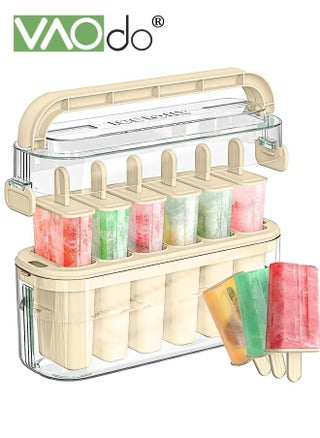 6PCS Large Popsicle Molds with Carry Handle and Storage Holder DIY Popsicle Molds for Kids BPA Free Reusable Popsicle Mold Set Yellow - pzsku/Z332C94896286C97C1A16Z/45/_/1688624394/5b44e078-eb45-4b60-b92f-9177e5df19c1