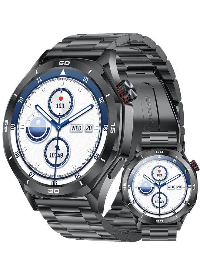 RollsTimi  Men's 1.52-Inch Smart Bluetooth Watch, Full-Screen Touch, Smartwatch , Sleep Monitoring, Multiple Sports Modes, RT-i129 - Image 1