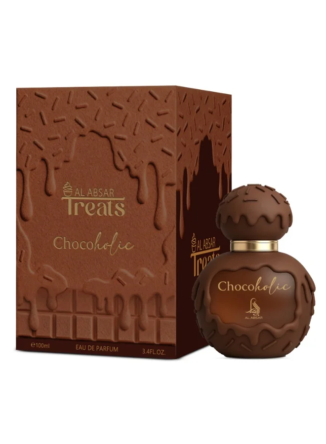 Al Absar Al Absar Chocolic Perfume 100ML - Eau de Parfum For Him & Her - Coffee Chocolate Gourmand Warm Vanilla Fragrance
