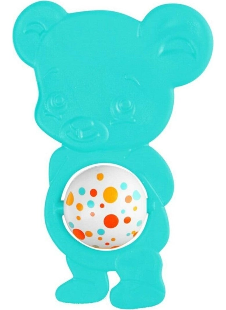 Let's Be Child LC Care Bear Teether and Rattle-Blue 