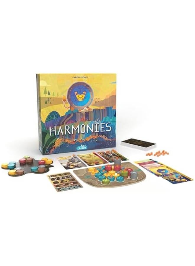 Asmodee Harmonies Board Game - Create Oneiric Landscapes, Strategic u0026 Poetic Gameplay, Fun Family Game for Kids u0026 Adults, Ages 10+, 1-4 Players, 30 Min Playtime, (Multilingual Edition) - Image 4
