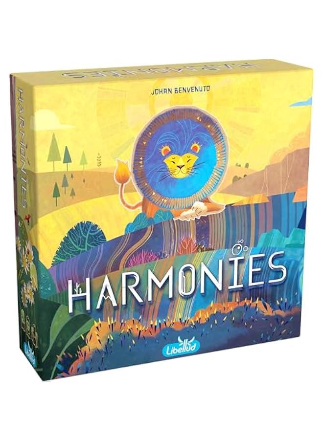 Asmodee Harmonies Board Game - Create Oneiric Landscapes, Strategic u0026 Poetic Gameplay, Fun Family Game for Kids u0026 Adults, Ages 10+, 1-4 Players, 30 Min Playtime, (Multilingual Edition) - Image 1