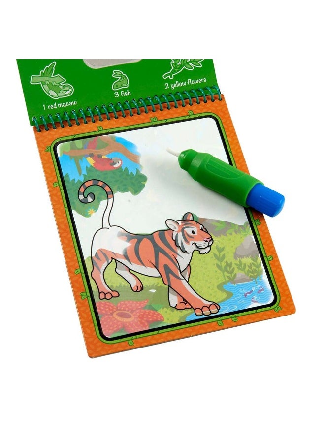 Melissa & Doug Jungle On The Go Water Wow! Water-Reveal Pad With Pen - Image 2