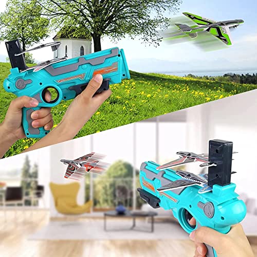 Niku Air Gun Toy with 4 Glider Aircraft Foam Bullets, Gun Toy Pistol for Boys Kids for Shooting | Best Gift for Boys Kids Children for Indoor & Outdoor Sports - Image 4