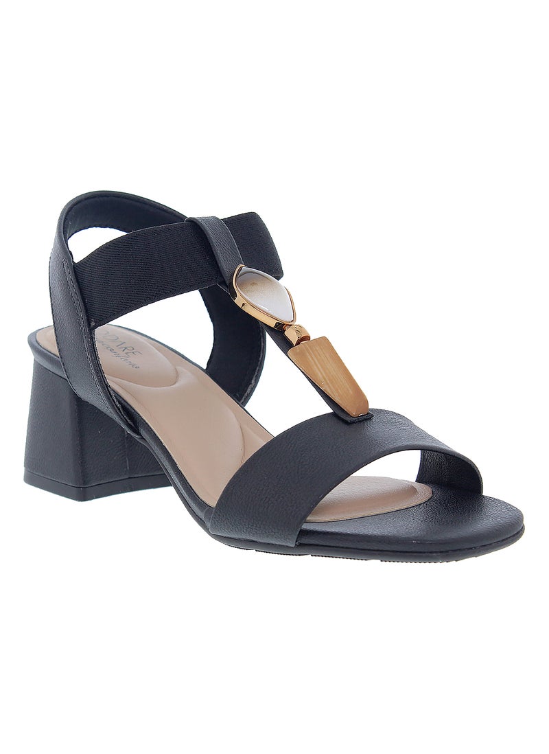 مودار صنادل موداري النسائية المسطحة مع حزام ظهر – مقاس آمن وملابس يومية خفيفة الوزن - Image 1