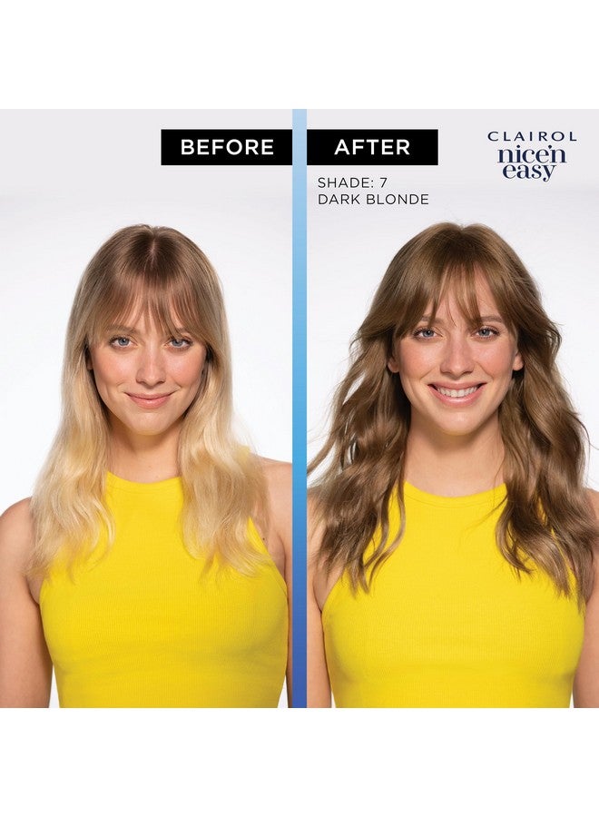 CLAIROL صبغة شعر دائمة من Nice'N Easy، لون بني موكا فاتح، 6 وات، عبوة من قطعة واحدة - Image 3