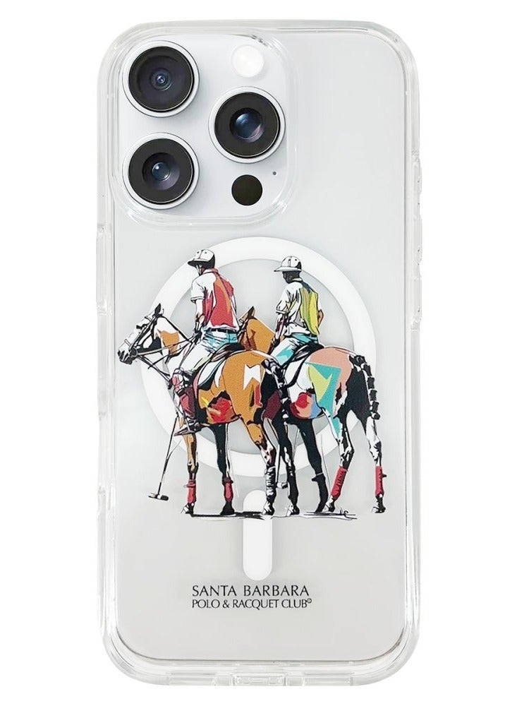 Santa Barabara Polo Santa Barbara Case for iPhone 16 Pro Welly Clear Magsafe - Image 1