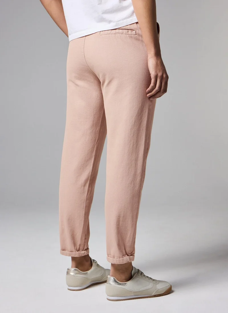 ماتلان Pink Paperbag Jeans