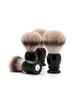 Muhle Classic Black Large Silvertip Fiber Shaving Brush - Synthetic Luxury Shave Brush For Men, Rich Lather  - Image 3
