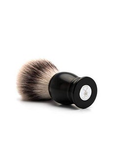 Muhle Classic Black Large Silvertip Fiber Shaving Brush - Synthetic Luxury Shave Brush For Men, Rich Lather  - Image 2