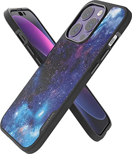 Smartish iPhone 14 Pro Slim Case Gripmunk Compatible with MagSafe Lightweight Protective Thin Grip Cover with Microfiber Lining Spaced Out - Image 1