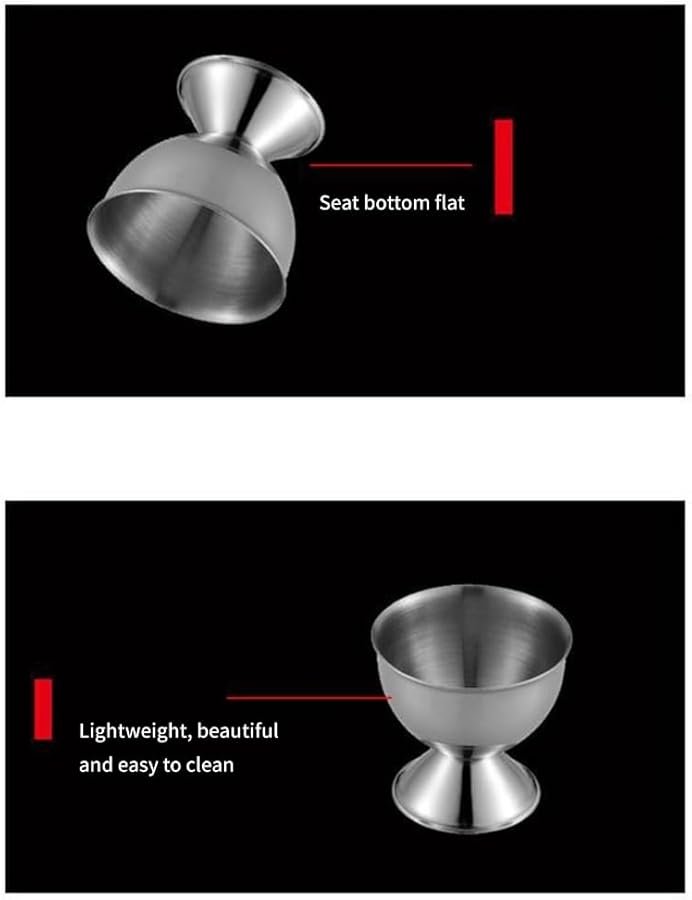 Gold Stainless Steel Egg Holder Boiled Egg Cup for Breakfast Kitchen Use - Image 5